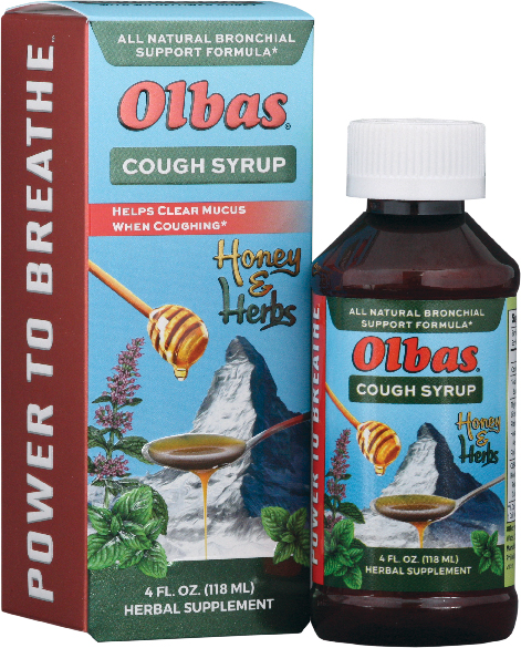 Olbas Cough Syrup - Olbas Herbal Remedies